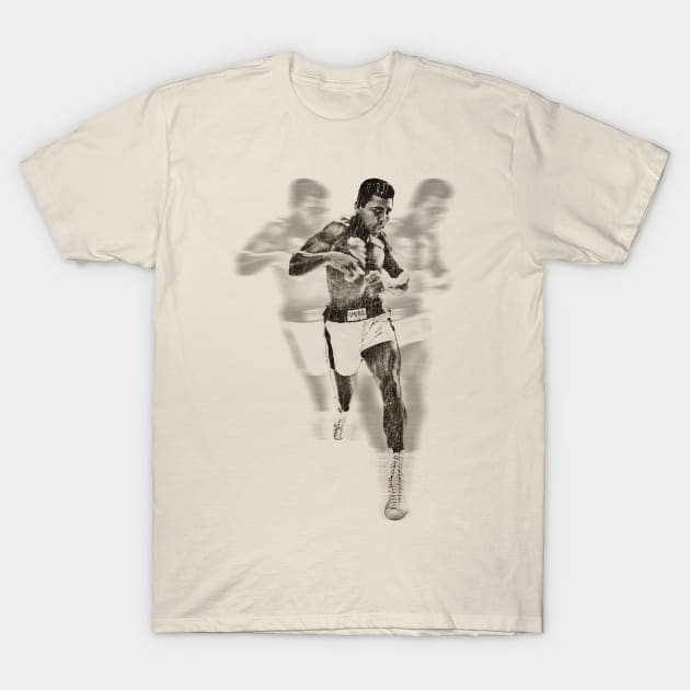 Muhammad Ali I'm So Fast T-Shirt by GekNdangSugih